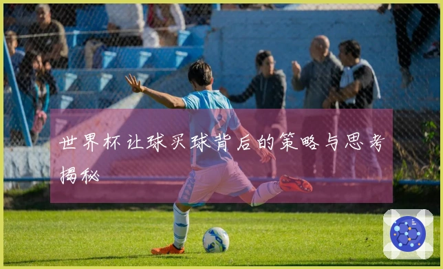 世界杯让球买球背后的策略与思考揭秘
